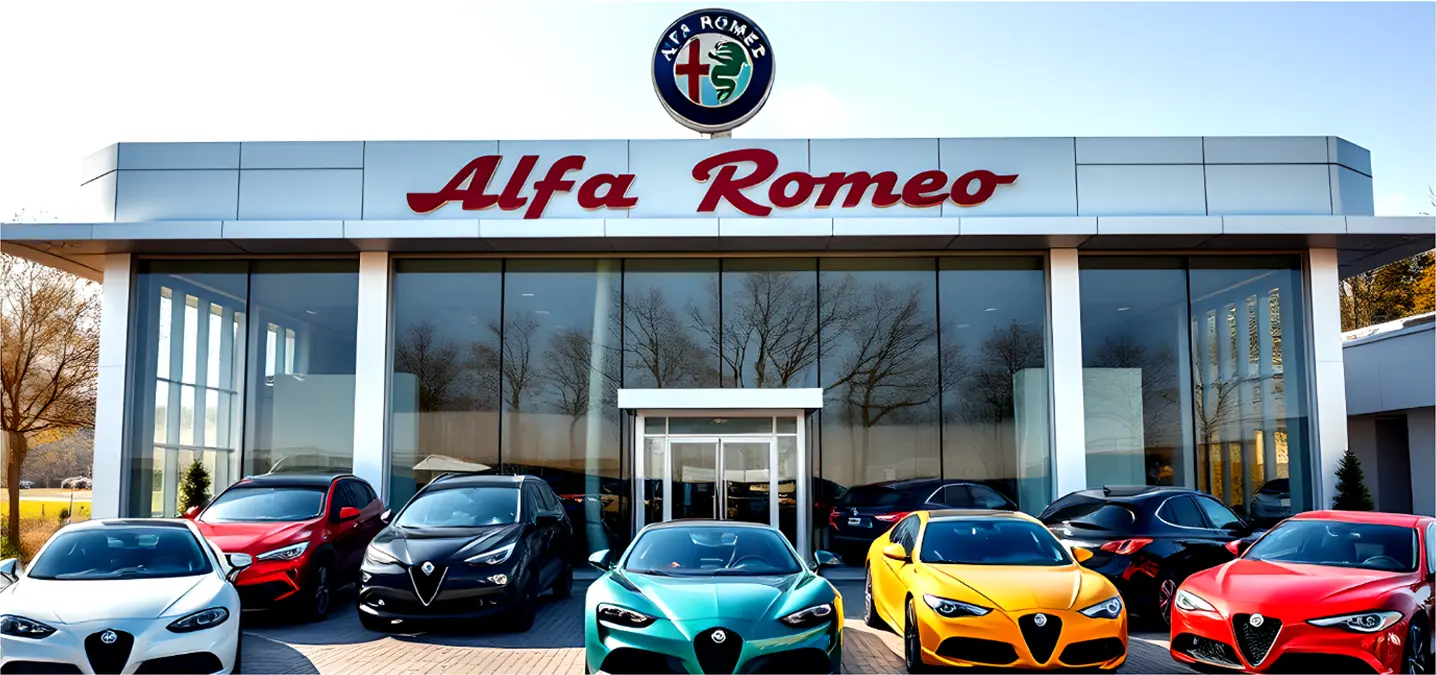Alfa Romeo Dealership with Alfa Romeo Cars