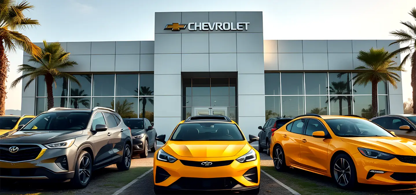 Chevrolet Dealership with Chevrolet Cars