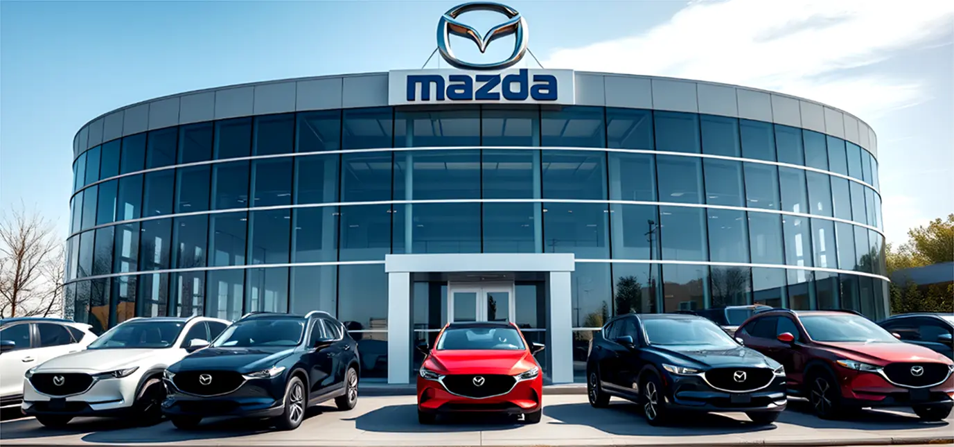 Mazda Dealership with Mazda Cars