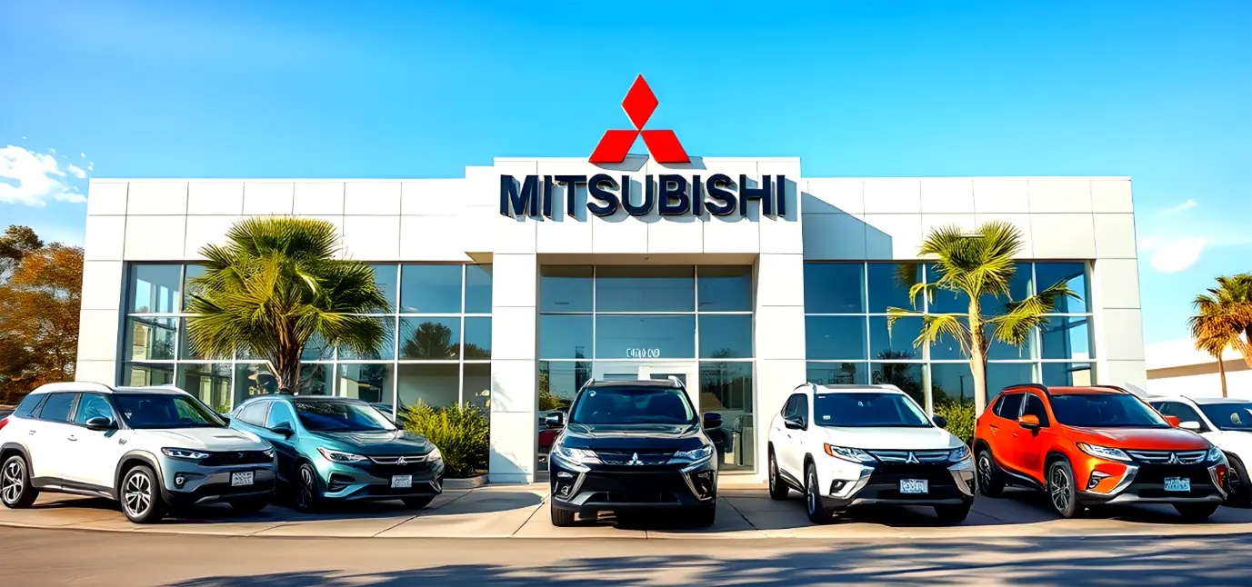 Mitsubishi Dealership with Mitsubishi Cars