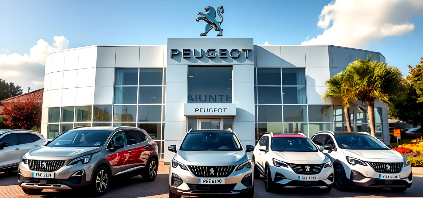Peugeot Dealership with Peugeot Cars