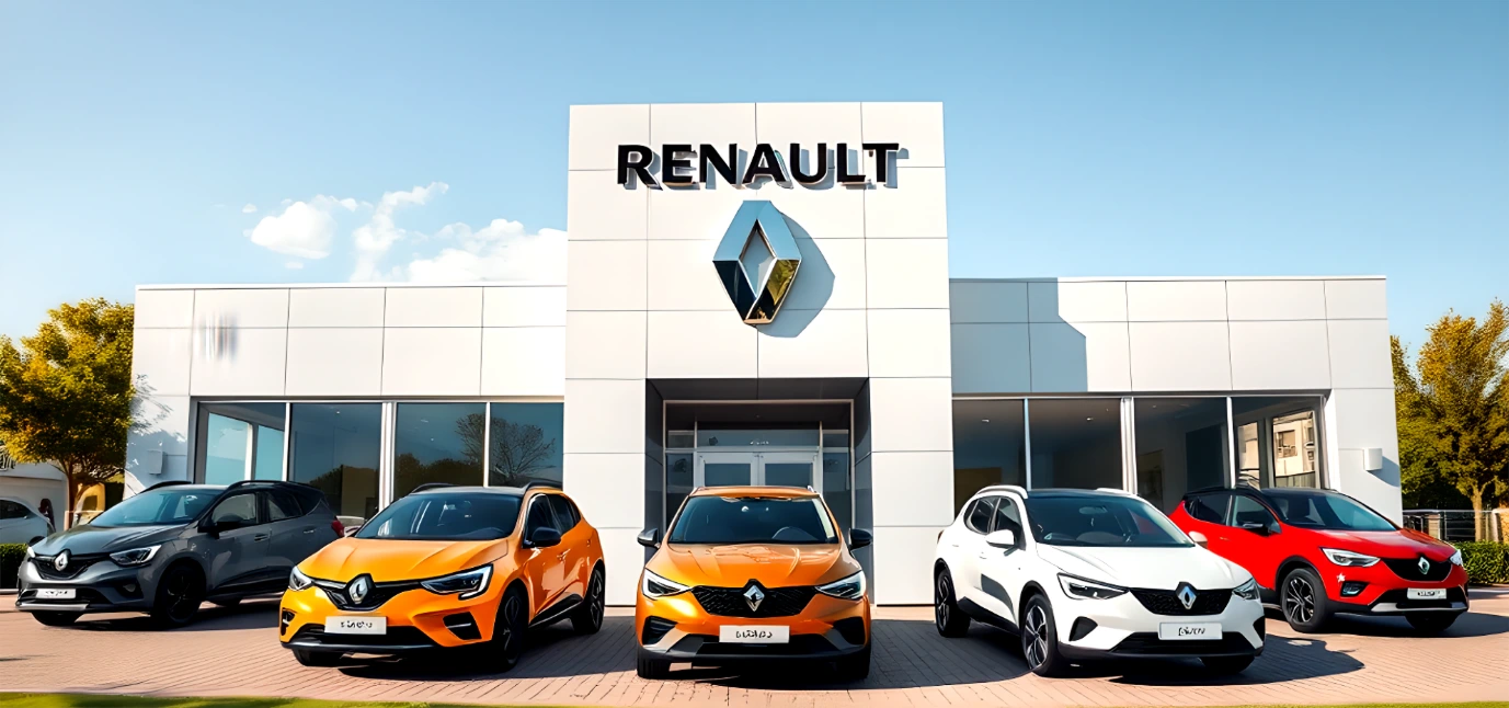 Renault Dealership with Renault Cars